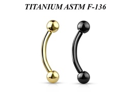 Микробанан из титана Ti Metal с pvd покрытием