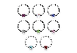 Кольцо со стразом