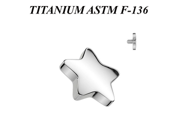 Накрутка из титана Ti Metal звезда