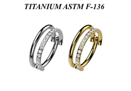 Кликер из титана Ti Metal виолетта