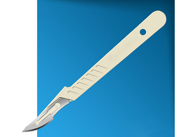 Скальпель стерильный одноразовый