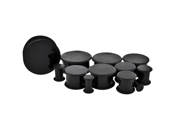 Плаги черный силикон