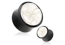 Плаги белый цветок Плаги белый цветок