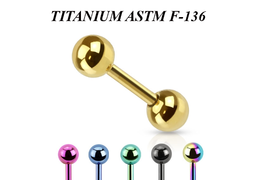 Штанга из титана с анодированием