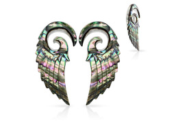 Спирали перламутровые крылья, пара