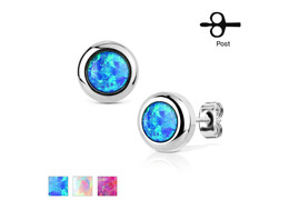 Серьги с опалом Серьги с опалом