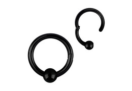 Кликер чёрный Steel and Silver с шариком