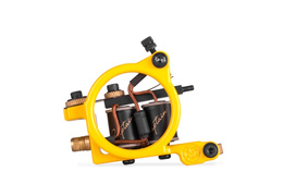 Тату машинка Mustang Tattoo Капитан шейдер желтый