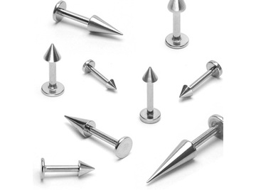 Лабрет Basic с пиками