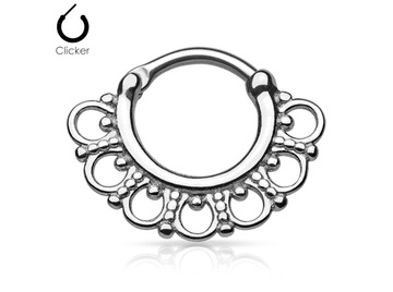 Кликер филигранный узор