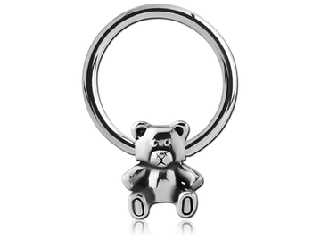 Кольцо мишка
