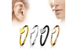 Кольцо раздвижное с сердечком Кольцо раздвижное с сердечком