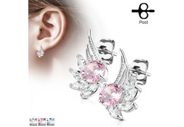 Серьги ангельские крылья, пара Серьги ангельские крылья, пара