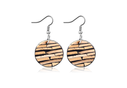 Серьги травертин, пара Серьги травертин, пара