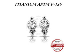 Кластер с кристалом Swarovski