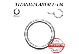 Кликер Steel and Silver из титана Кликер Steel and Silver из титана