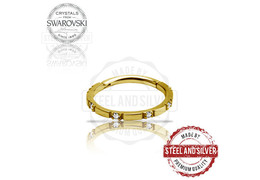 Кликер Steel and Silver с золотым покрытием и кристаллами Premium Cubic Zirconia Кликер Steel and Silver с золотым покрытием и кристаллами Premium Cubic Zirconia