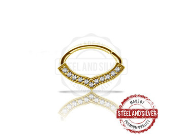 Кликер Steel and Silver золотая титева