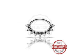 Кликер Steel and Silver кристальный фасет