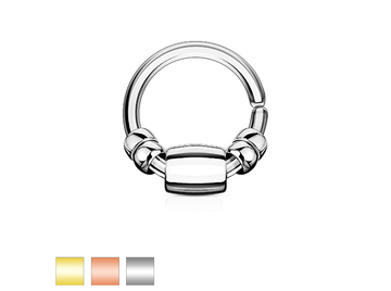 Кольцо раздвижное с подвесками