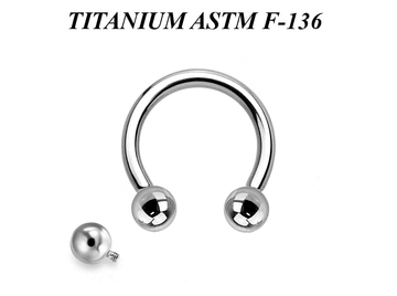 Циркуляр Ti Metal из титана с внутренней резьбой