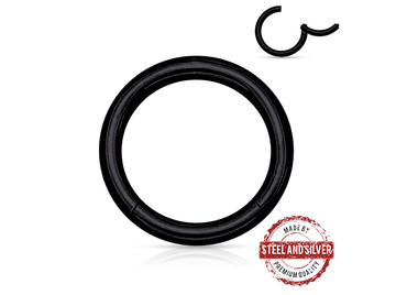 Кликер Steel and Silver с черным PVD покрытием