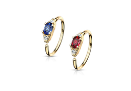 Кольцо раздвижное со стразами Кольцо раздвижное со стразами