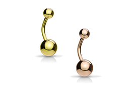 Банан с золотым покрытием