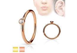 Кольцо раздвижное с кристаллом Кольцо раздвижное с кристаллом