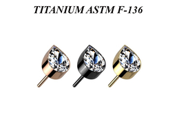 Вставка из титана капля Вставка из титана капля